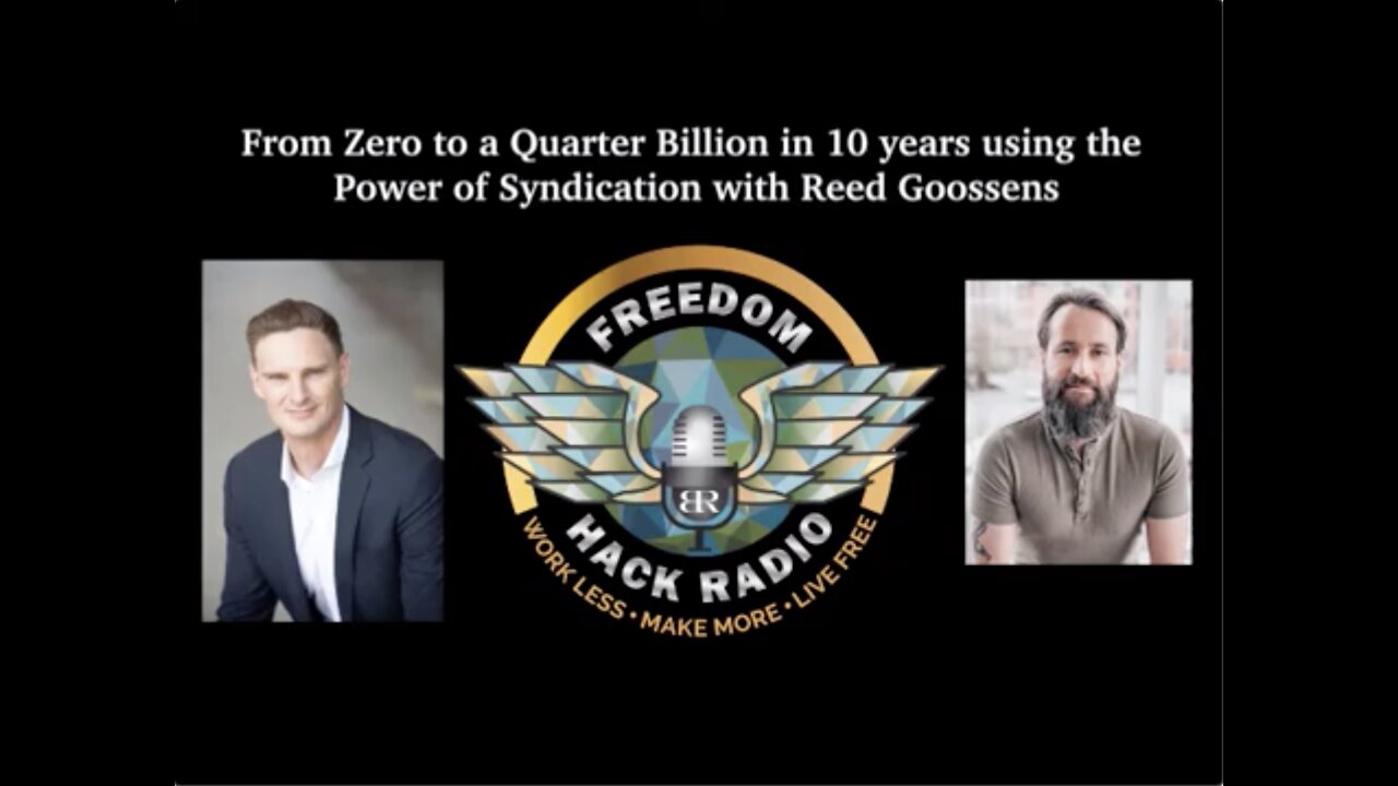 FHR #013: From $0 to 1/4 Billion in 10 years using the Power of Syndication with Reed Goossens