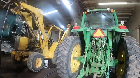 John Deere 7430 pemium IVT leak pt1.