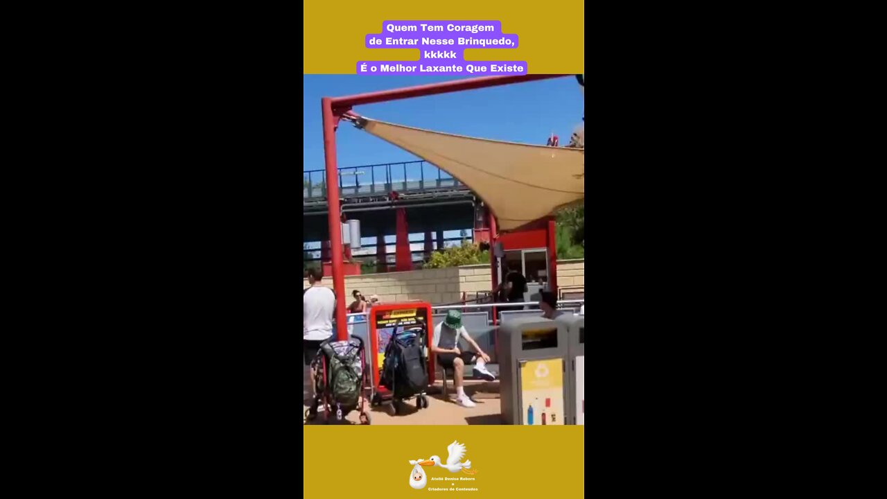Quem Tem Coragem de Entrar Nesse Brinquedo? kkkkkkkk, É o Melhor Laxante Que Existe!!!!