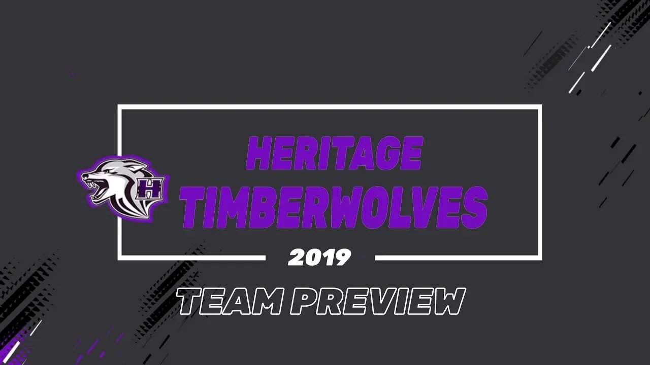 Heriteage Timberwolves Team Preview 2019