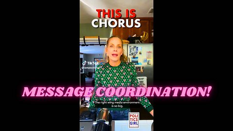 Politics Girl Wants to Combat "Misinformation" with Commie CHORUS