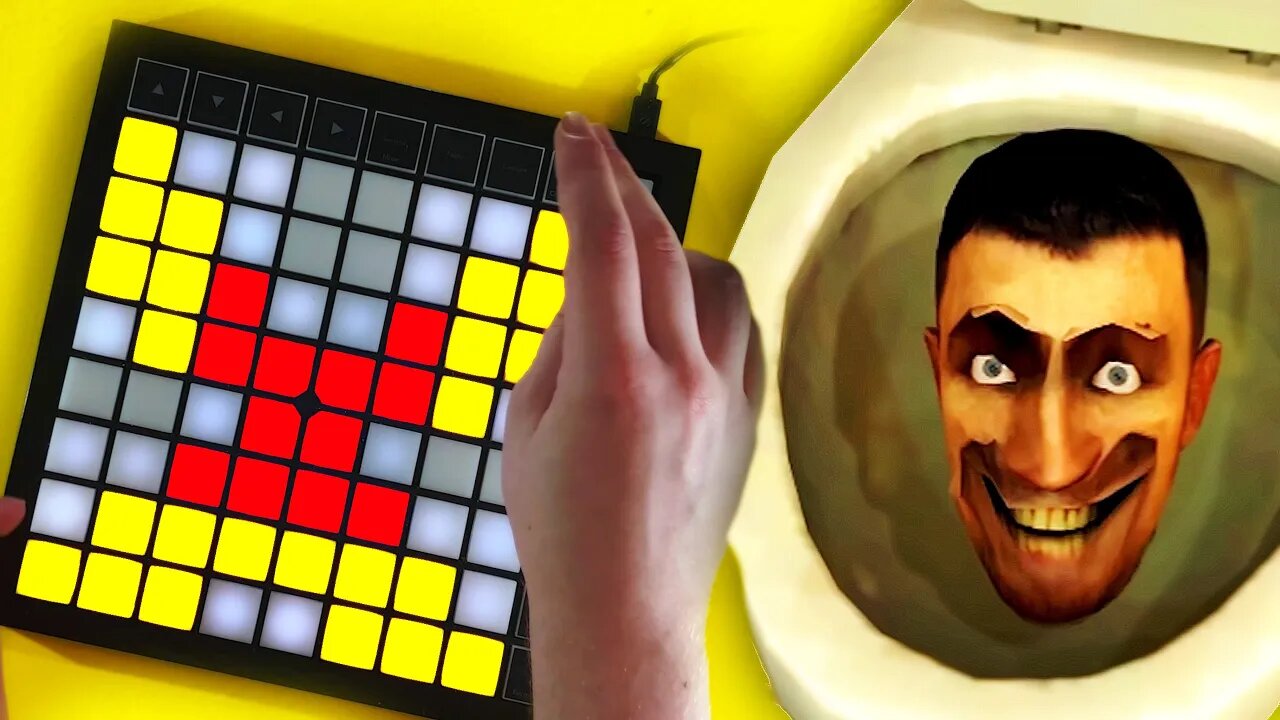 How "SKIBIDI TOILET" Brazillian Phonk Remix was made? // Launchpad Cover