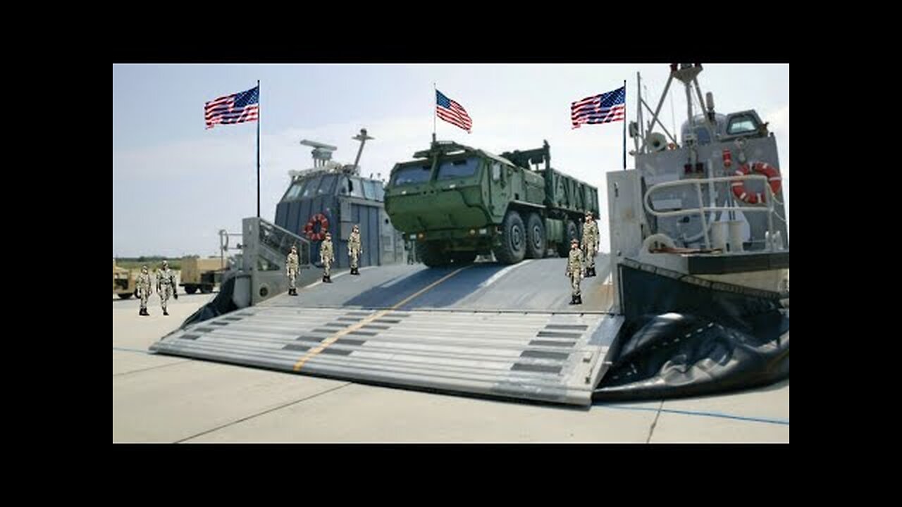 Shock the World! Today the US Secretly Sends Deadly Weapons Using Ships - Milsim Arma 3