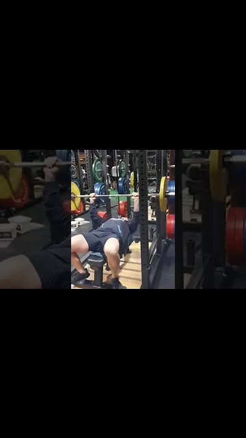 Josh’s attempt to win the Bench Beast