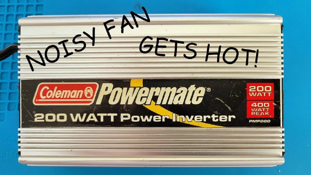 Coleman 200 Watt Inverter Fan Repair