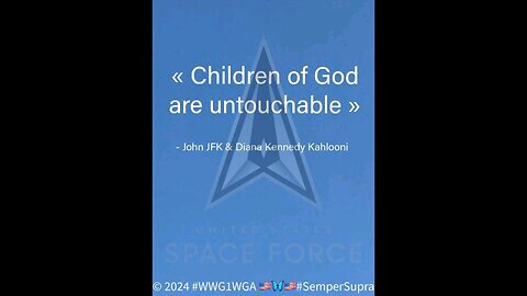 Our Children of God are Untouchable"