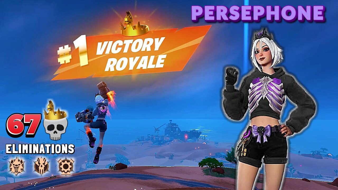 FORTNITE 67 ELIMINATIONS Persephone WINS | METALLICA UPDATE | Zero build gameplay XBOX ELITE