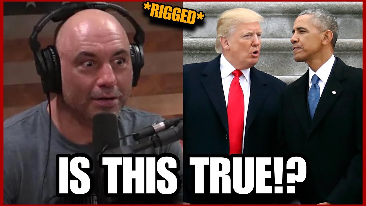 **NOT CLICKBAIT!! JOE ROGAN ADMITS 2020 WAS R!GGED “TRUMP WAS RIGHT ABOUT THIS”