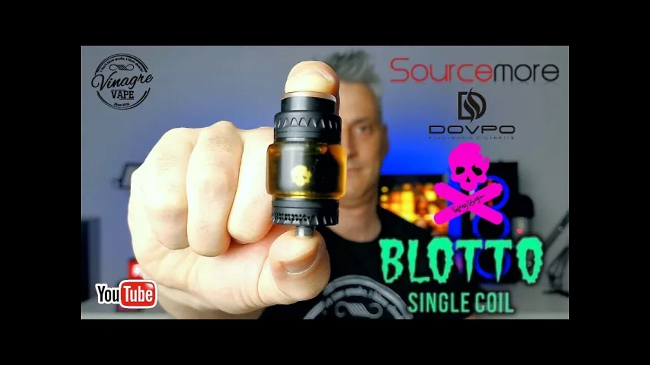 [PT] Blotto Single Coil RTA da Dovpo & Vaping Bogan