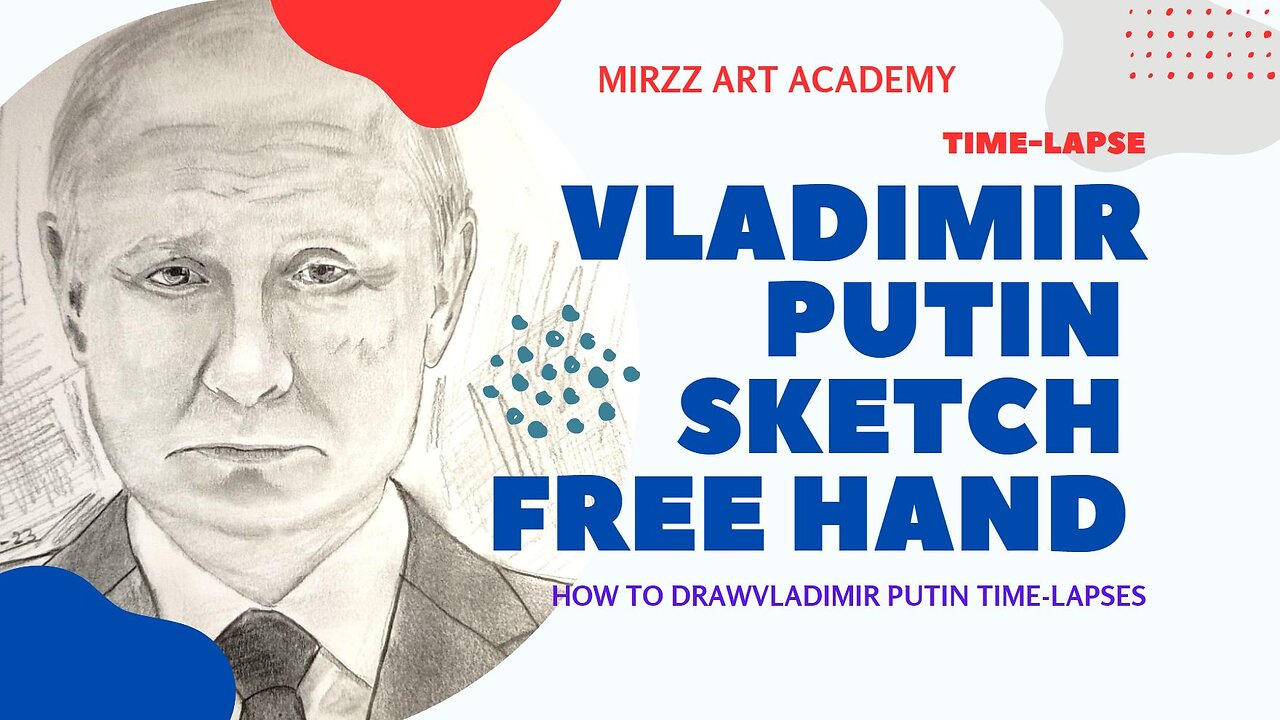 Vladimir Putin Sketch Free Hand | Capturing Vladimir Putin: A Remarkable Sketch