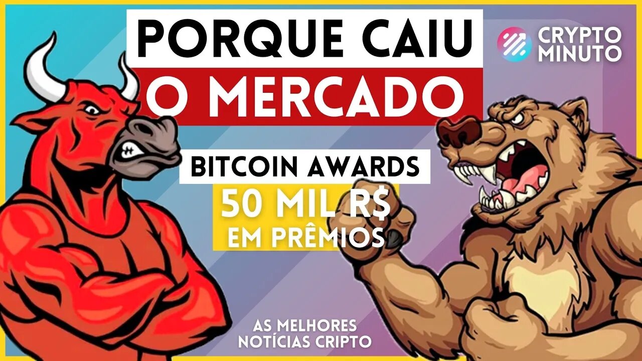 🚨 BITCOIN SANGRA - 50k PRÊMIO- CARDANO NOVO RECORD - LUNA BOLSA - NEAR - AXIE - CRIPTO NOTÍCIA HOJE