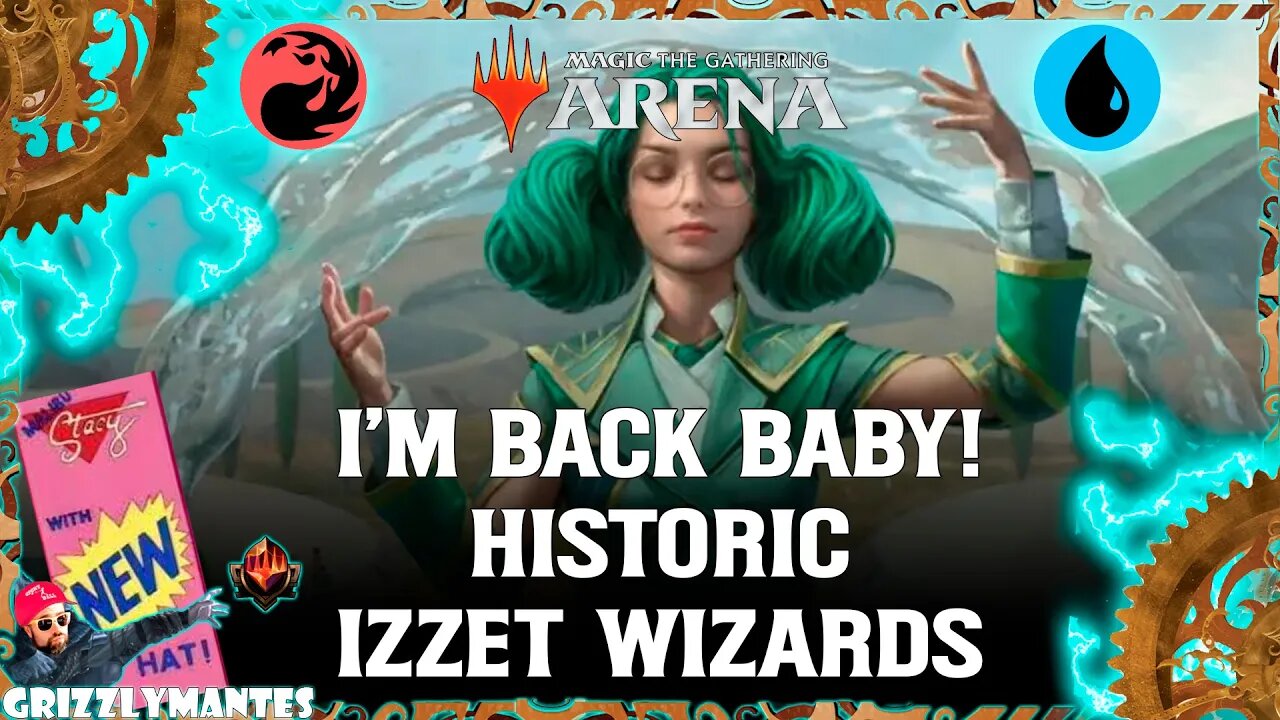 I'm BACK BABY! With a new and improved HAT! 🔵🔴Historic Bo1 || IZZET WIZARDS🔴 🔵