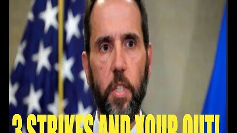 3 STRIKES AND YOUR OUT FOR JACK SMITH SPECIAL COUNSEL GOING AFTER TRUMP!!!!!