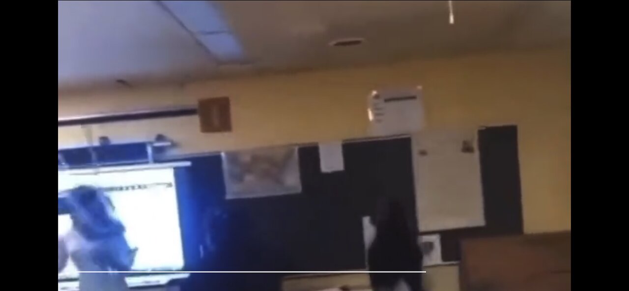 Teacher In Flint, Michigan gets KO’d By Chair !!!