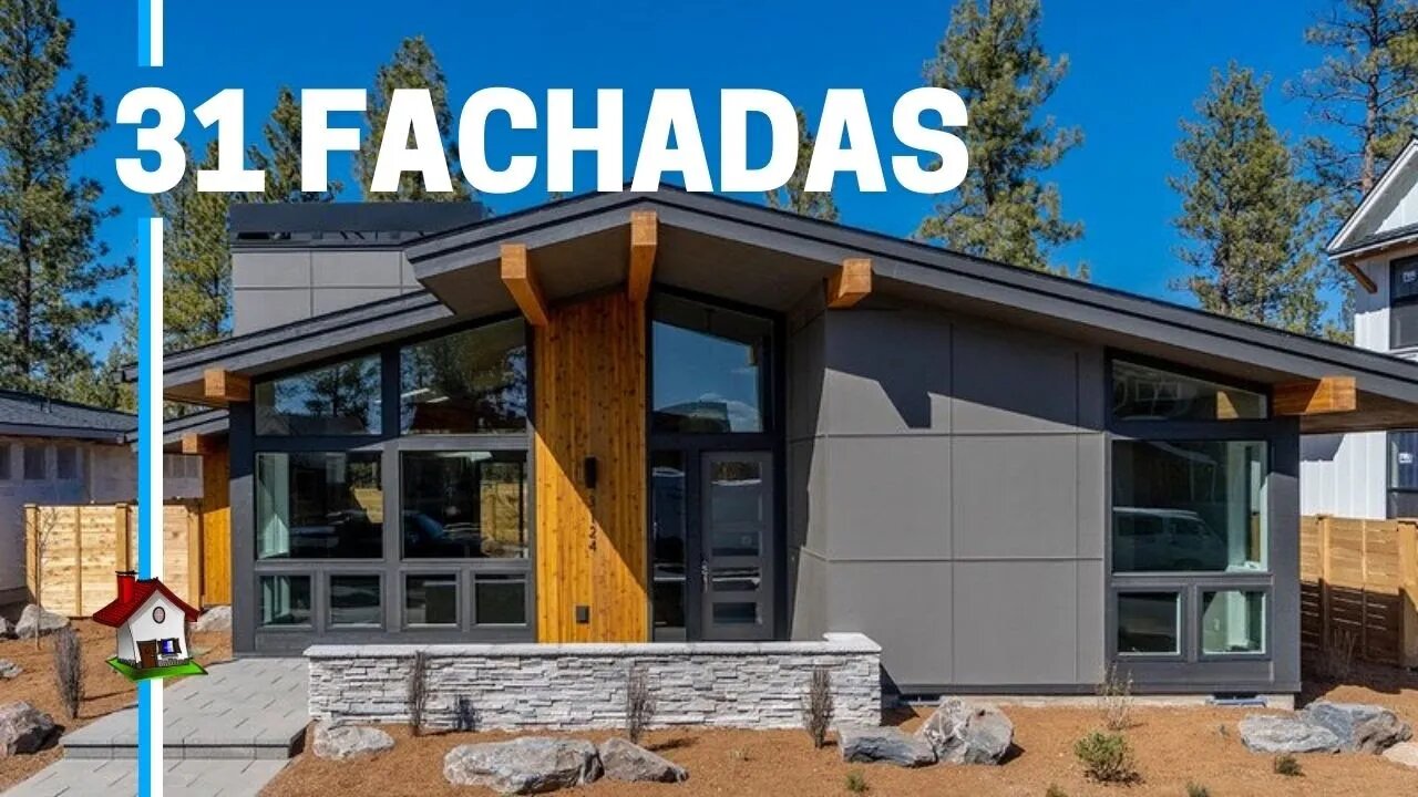 31 Ideias de Fachadas de Casas Modernas