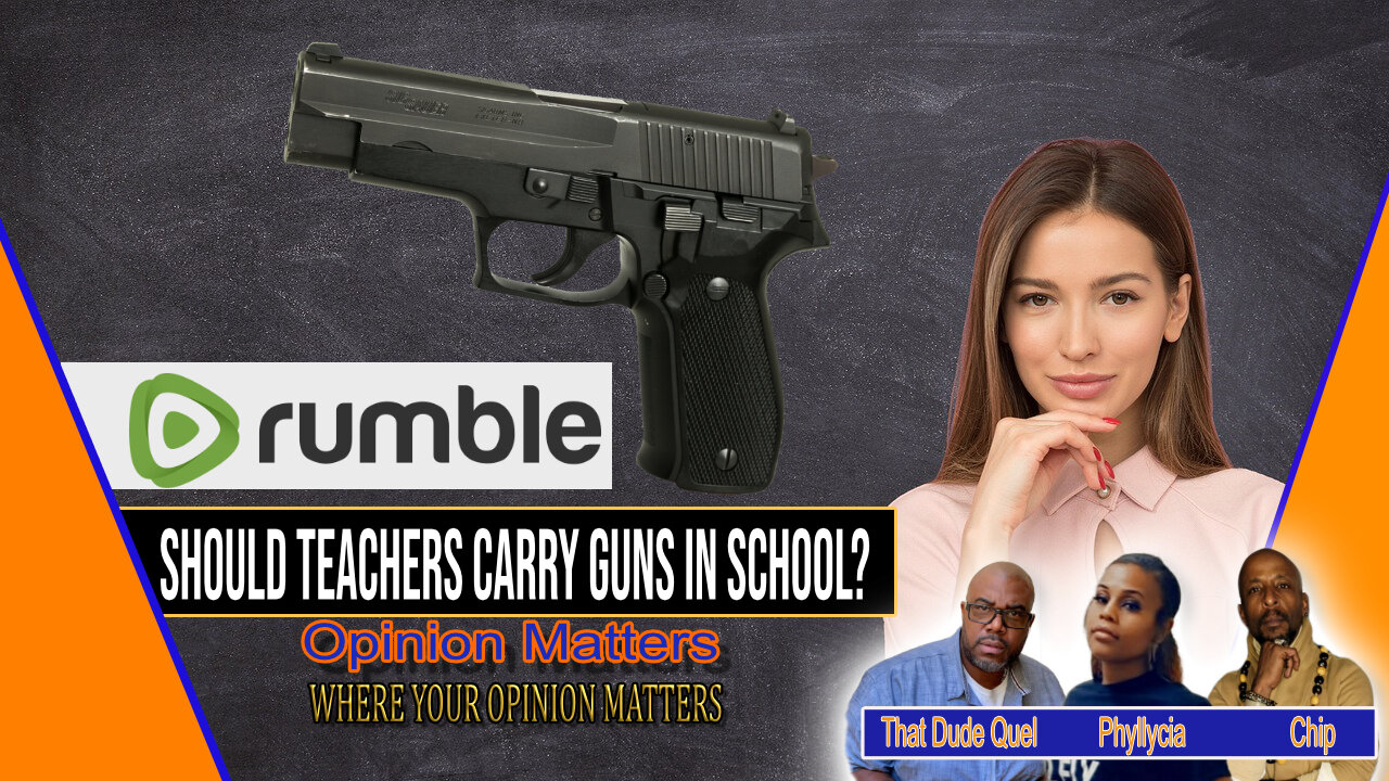 Should Teachers Carry Guns In School?