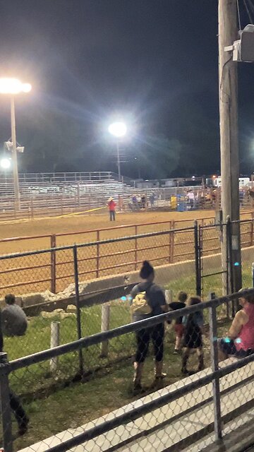 Trick Riding at Rodeo