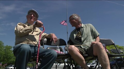 Friendship formed from acts of kindness on Memorial Day