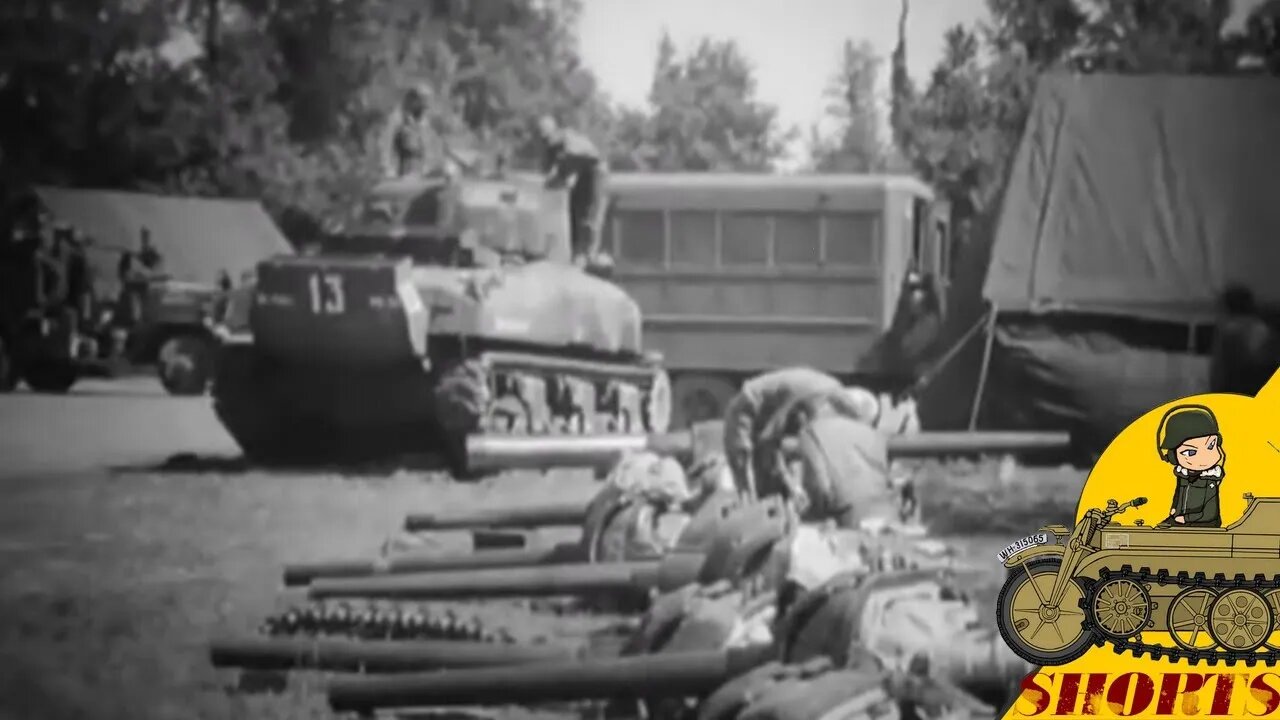 Sherman repair yard Normandy #shorts 51