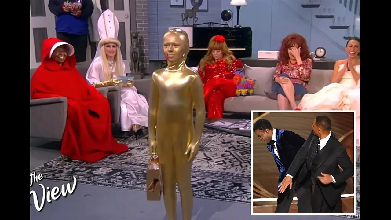 'The View' slammed for 'endorsing violence' with Oscars slap child's costume