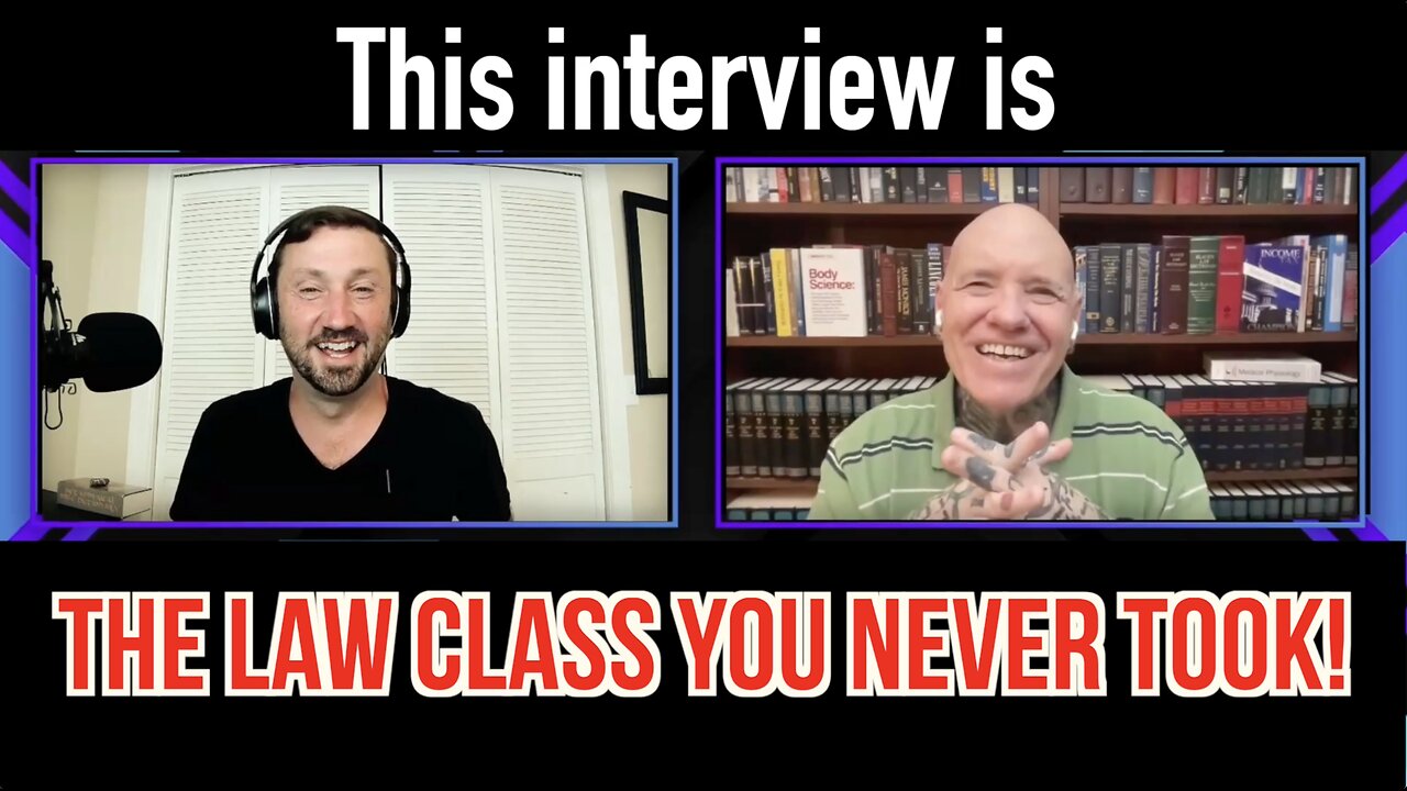 This is The Law Class You Should Have Had But Didn't! Things The Govt Doesn't Want You To Know.