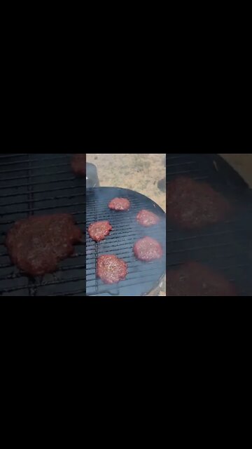 Smoked burgers baby
