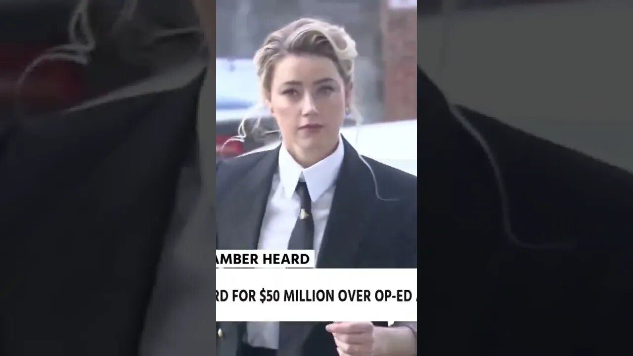 Amber Heard Supporter BANNED From Court #shorts