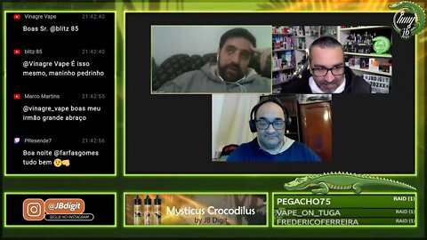 [PT] #Vaping #150 - Esplanada do Vapor com JB e Amigos - Gordices....