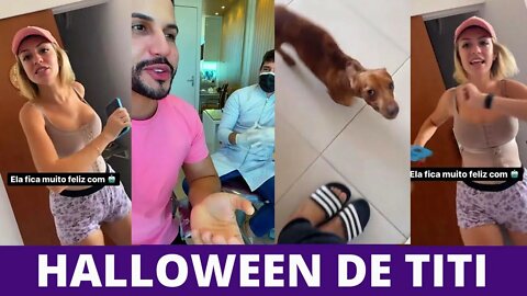 Talita diz a Babal que Vai levar Titi e Sofia pro Halloween da Creche | Turma Carlinhos Maia