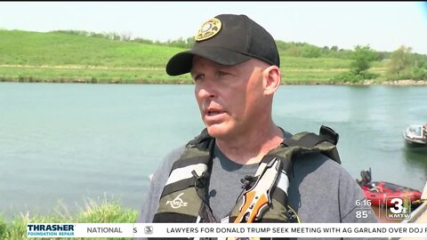 Omaha metro first responders train for water rescues at Zorinsky Lake