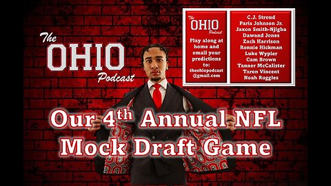 Ohio State Buckeye NFL Mock Draft Predictions and Game Instructions