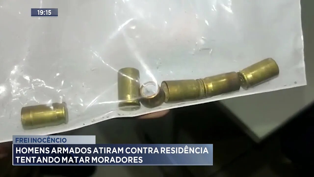 Frei Inocêncio: Homens armados atiram contra residência tentando matar moradores