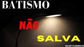 BATISMO NAS ÁGUAS NÃO SALVA - Saiba o Significado e o Que Você Precisa Fazer Para se Batizar