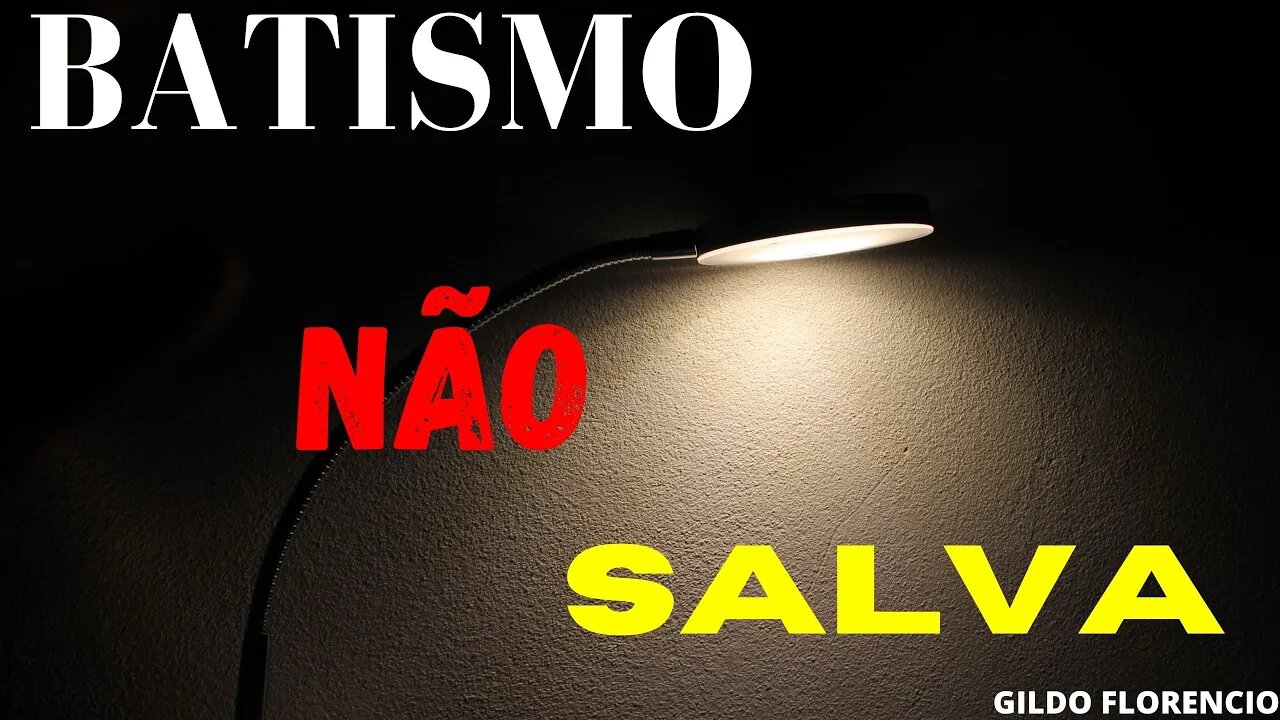 BATISMO NAS ÁGUAS NÃO SALVA - Saiba o Significado e o Que Você Precisa Fazer Para se Batizar