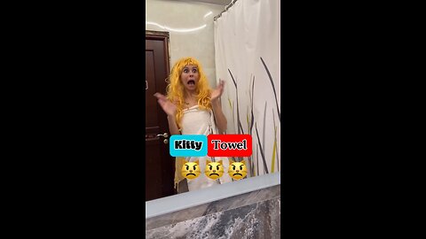 Kittys towel. #comedy #eloypezedits #cats #johnycat0