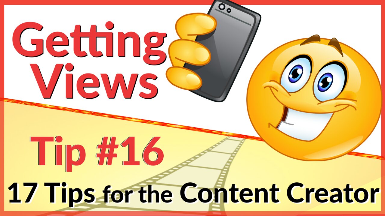 🎥 Getting Views! Post Production Tip #16 - 17 Video Tips for the Content Creator | Editing Tip