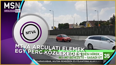 MTVA arculati elemek - Egy Perc Közlekedés (saját fikció)