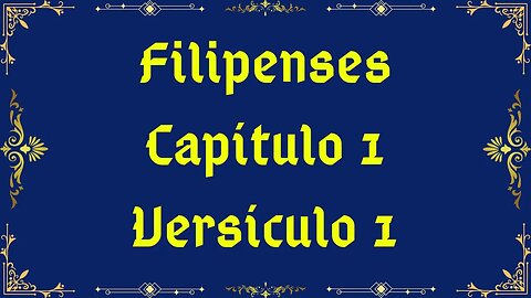 Como se diz Filipenses 1:1 em Hebraico?