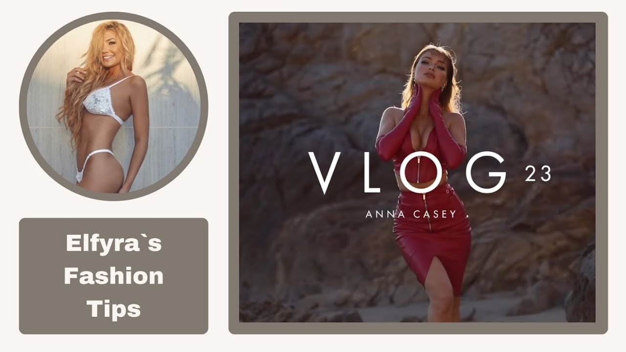 Anna Casey - Vlog 23 Honey Birdette Shoot - Awe Inspired Store Opening In LA Luxury Haul