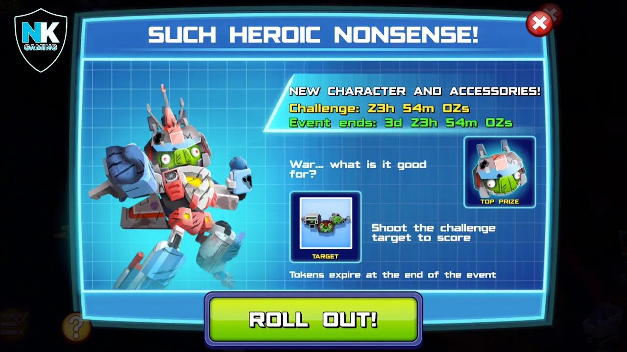 Angry Birds Transformers 2.0 - Such Heroic Nonsense! - Day 3 - Featuring Energon Starscream