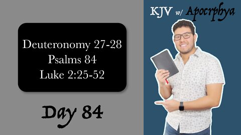 Day 84 - Bible in One Year KJV [2022]