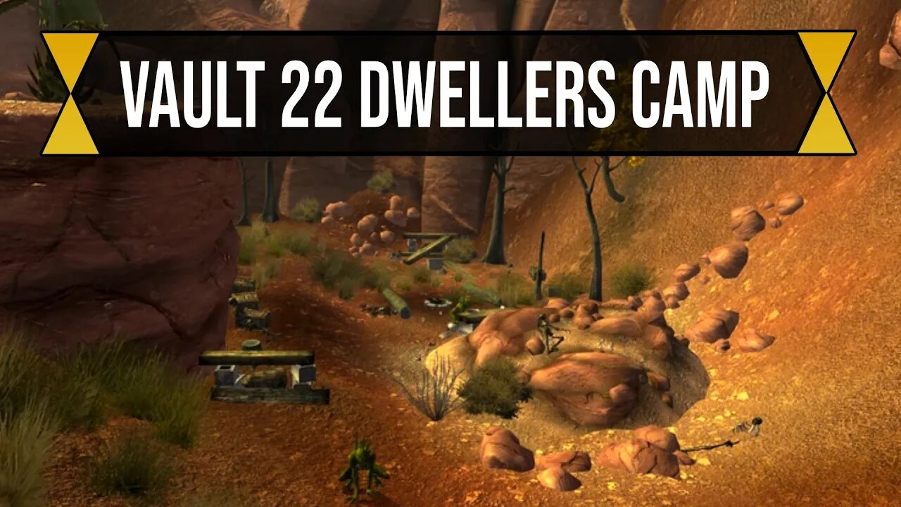Vault 22 Dwellers' Guard Camp | Fallout New Vegas