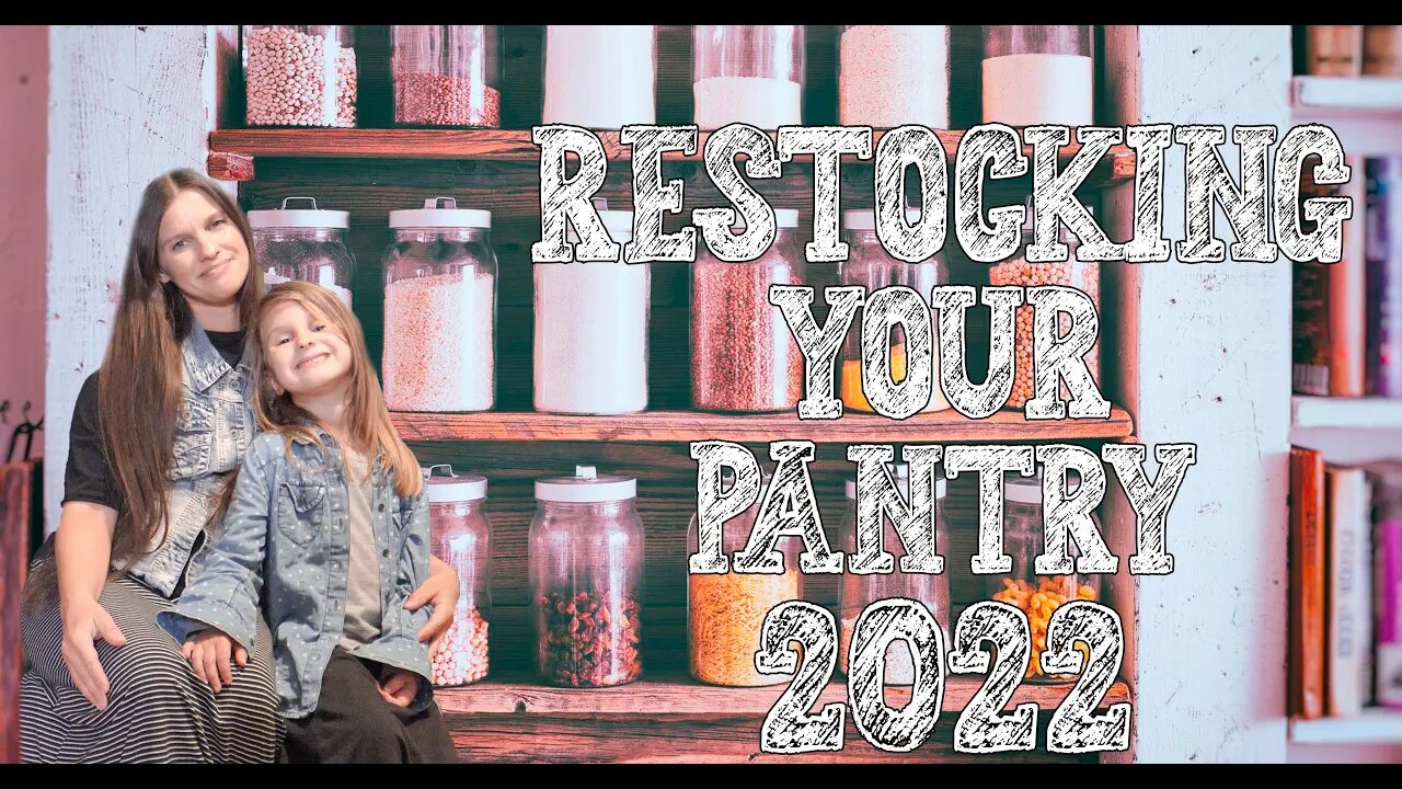 Restocking Your Pantry 2022 | Taking Inventory | Entire Household | Planning The Year#bulkfood