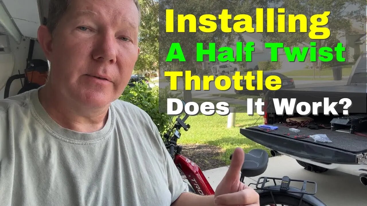 Changing eBike Throttles | Installing Half Twist Throttle