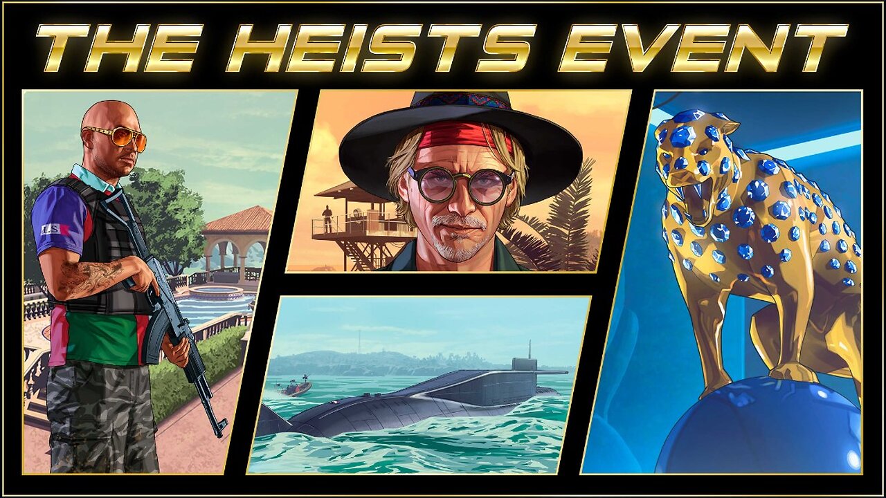 Grand Theft Auto Online - The Heists Event Week 3: Sunday