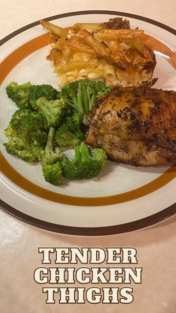 DELICIOUS CHICKEN THIGH MEAL