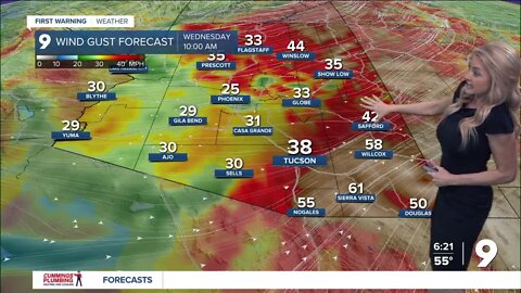 A series of storms impacts the region this week