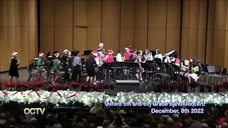 Oxford 5th and 6th Grade Band Concert: December, 8th 2022