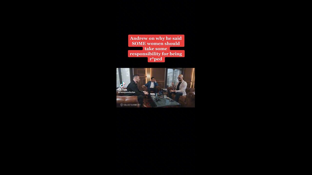ANDREW ON WOMAN TAKING RESPONSIBILITY