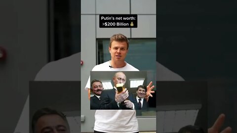 elon musk thinks Putin richer then him #shorts